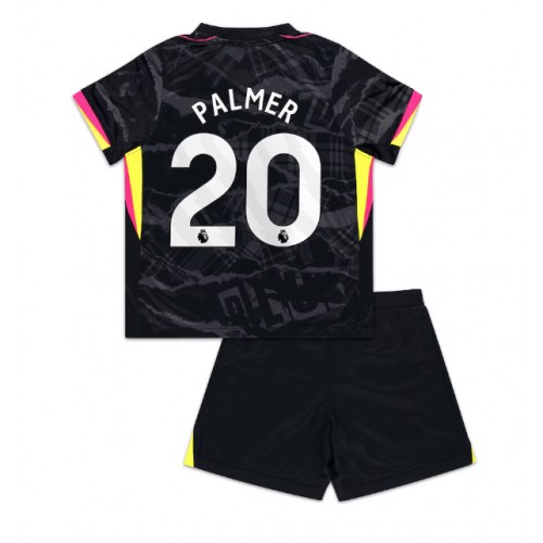 Fotballdrakt Barn Chelsea Cole Palmer #20 Tredjedraktsett 2024-25 Kortermet (+ Korte bukser)